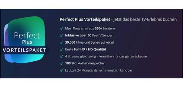 waipu.tv Perfect Plus für 9,99€ im Monat I 24 Monate Laufzeit  ✩ Oder 1 Monat gratis testen