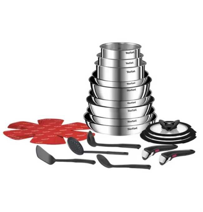 Tefal Ingenio Emotion On 22tlg.Tefal Kochgeschirr Set  159,99€ statt  229,99€