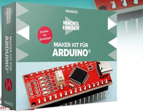 FRANZIS Machs einfach:  Maker Kit für Arduino 24,95€ statt  38,26€