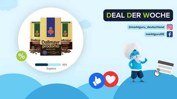 Dallmayr Kaffee € 0,60 Cashback