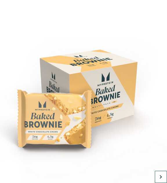 Myprotein Protein Brownie White/Dark 108 Stück 76,41€ statt 109€