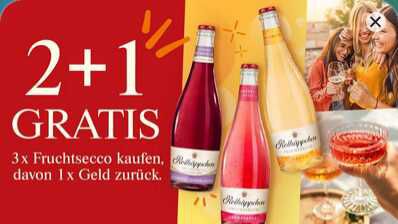 Rotkäppchen Fruchtsecco 2+1 Gratis