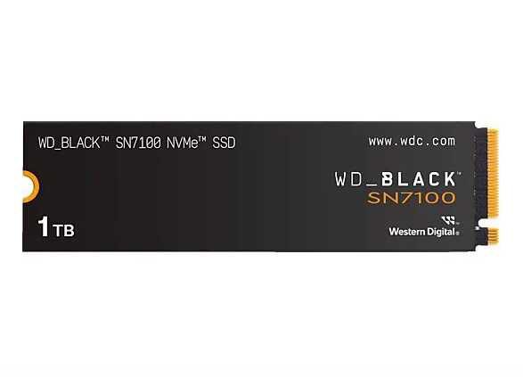 MM MwSt Aktion: Western Digital Black SN7100 1TB, NVMe SSD  60,50€ statt 71,90€