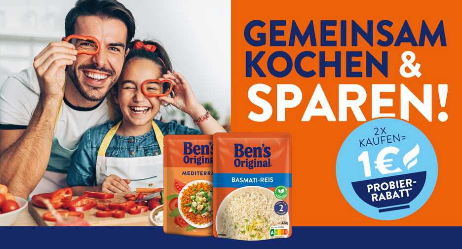 Ben's Original Express Reis - 2x kaufen, 1€ zurück Bens Original Express Reis   2x kaufen, 1€ zurück