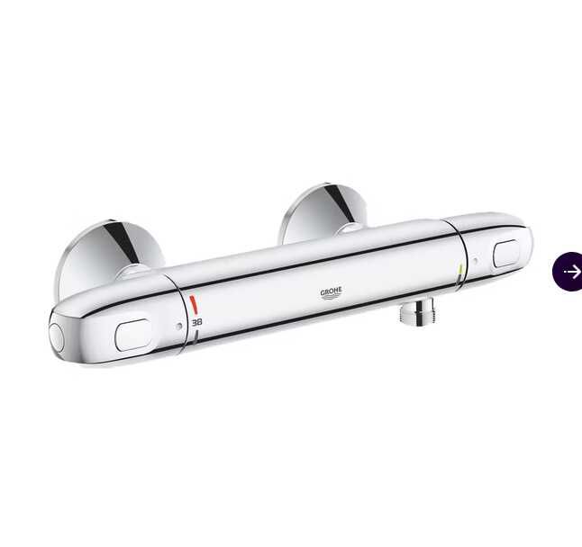 Grohe Grohtherm 1000 Thermostat Brausebatterie | 1/2″ 105,90€ statt  157,99€