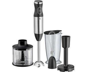 WMF Kult X Stabmixer Set 5 teilig, Pürierstab, Schneebesen, Stampfer, Zerkleinerer, 600 Watt für 59,99 € PVG 63,84€