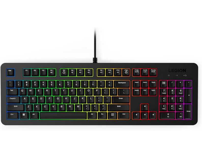 Lenovo Legion K310 RGB Gaming Tastatur 16,99€ statt  23,94€
