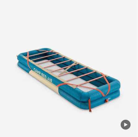 Quechua Bed Air aufblasbares Gäste / Campingbett mit Lattenrost  84,98€ statt  104,98€
