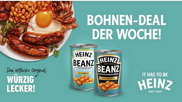 Heinz Beanz € 1,00 Cashback Heinz Beanz € 1,00 Cashback