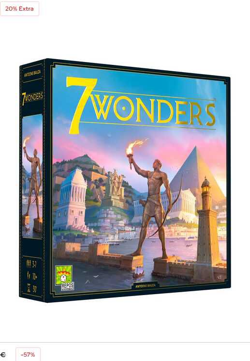 7 Wonders 18,39€ statt 28,44€