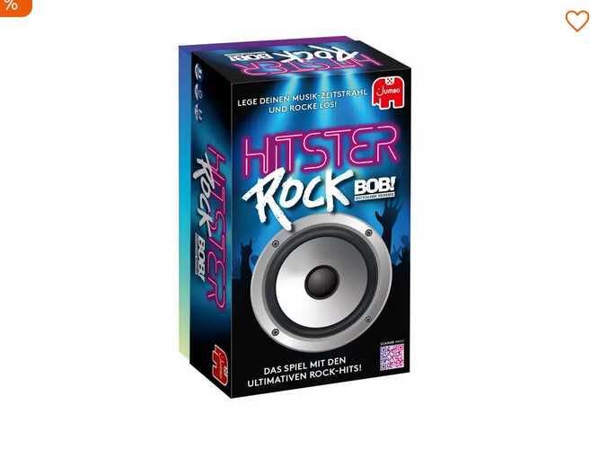 Hitster - Rock (DE) 15,99 Euro / Party- und Kartenspiel ab 16 für 15,99€ statt 21,90€ Hitster Rock (DE) 15,99 Euro / Party und Kartenspiel ab 16 für 15,99€ statt 21,90€