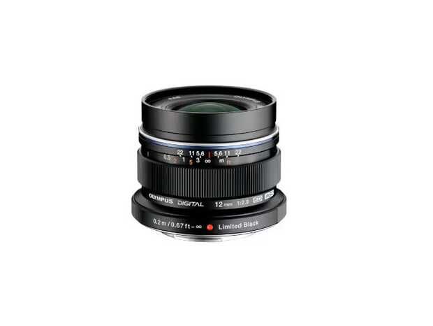 OM System / Olympus M.Zuiko Digital ED 12mm F2.0 (schwarz) 299€ statt  469,99€