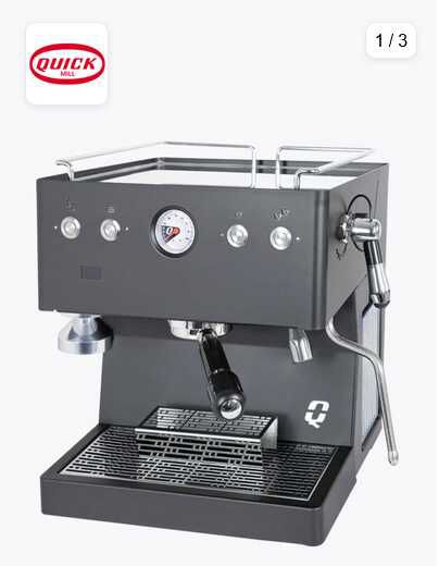 Quick Mill Sunny – Kompakte Hybrid Siebträgermaschine mit Thermoblock 1.568,94€ statt  1.744€