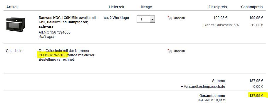 Daewoo KOC-1C0K - profi Mikrowelle mit Grill, Heißluft