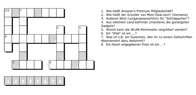 In Jedem Fall Kein Zweifel Kreuzworträtsel Gewinner! Kreuzworträtsel lösen und mit etwas Glück einen Fire TV oder