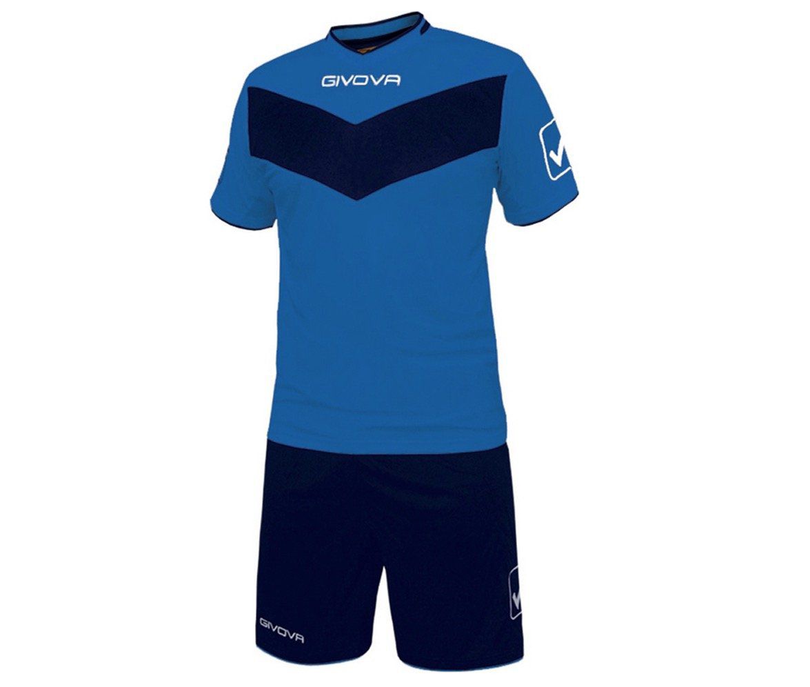 Givova Herren Trikot - Gelb Fluo T-Shirt Mit Hutkragen