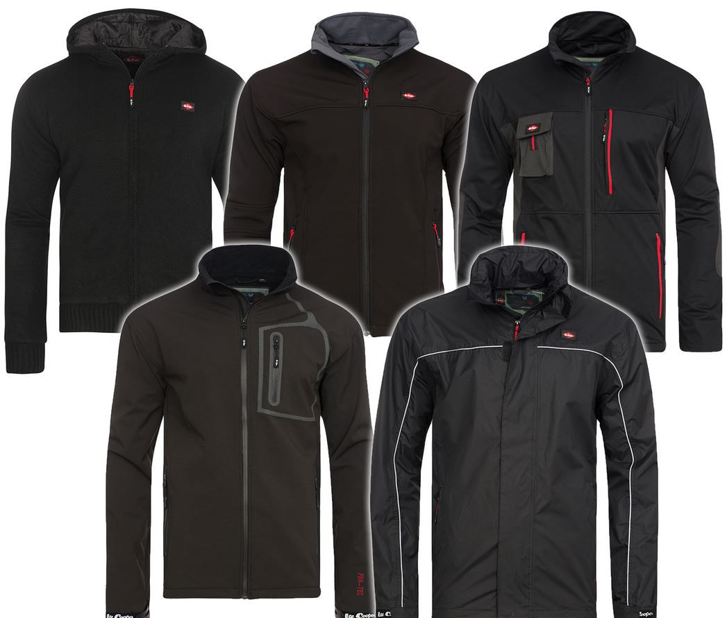 Lee Cooper Performance Workwear - Herren Funktions Jacken für je 19,99€
