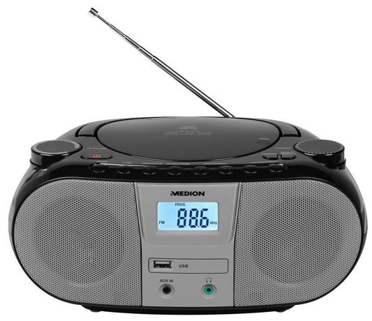 Medion Boombox LIFE P65601 MD 44601 Radio mit CD und USB