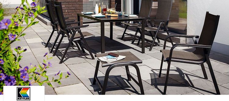 Kettler Sale Gartenmöbel bei venteprivee z.B. 2er Set Stapelsessel