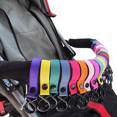2 Praktische Haken Für Kinderwagen - Halter Für Wickeltasche & Einkäufe
