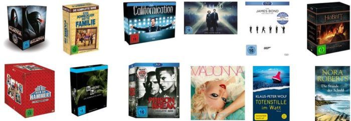 Thalia mit 16% Rabatt auf Musik, Blu-rays und DVDs bis Mitternacht!