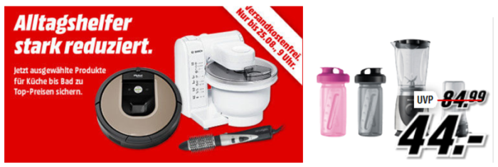 Media Markt Alltagshelfer: z.B. BOSCH MUM 48RE