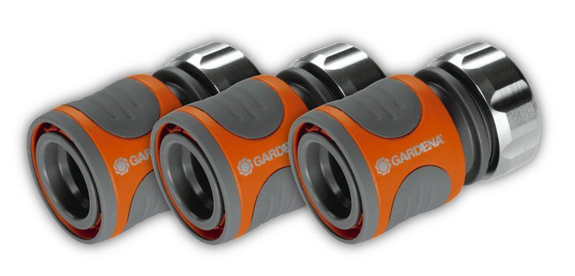 GARDENA 816620 Schlauchstück (3erSet) für 12€ (statt 15€)