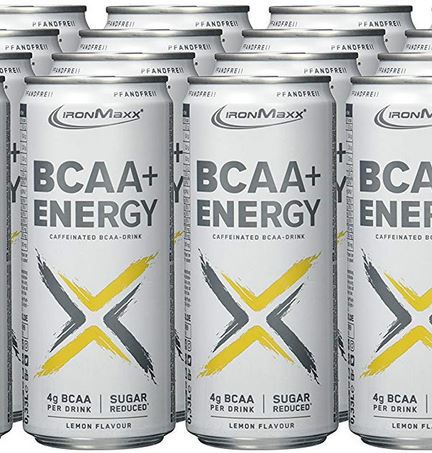 Vorbei! IronMaxx BCAA Energy Drinks - 24 Dosen für 9,66€ mit Prime