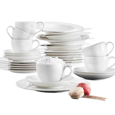 Villeroy & Boch Basic White Geschirr-Set 30-teilig ab 95,94€ (statt 120€)
