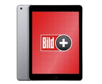 BILDplus Premium 24-Monats-Abo für 14,99€ mtl.   gratis Apple iPad 2018 32GB (Wert 300€)