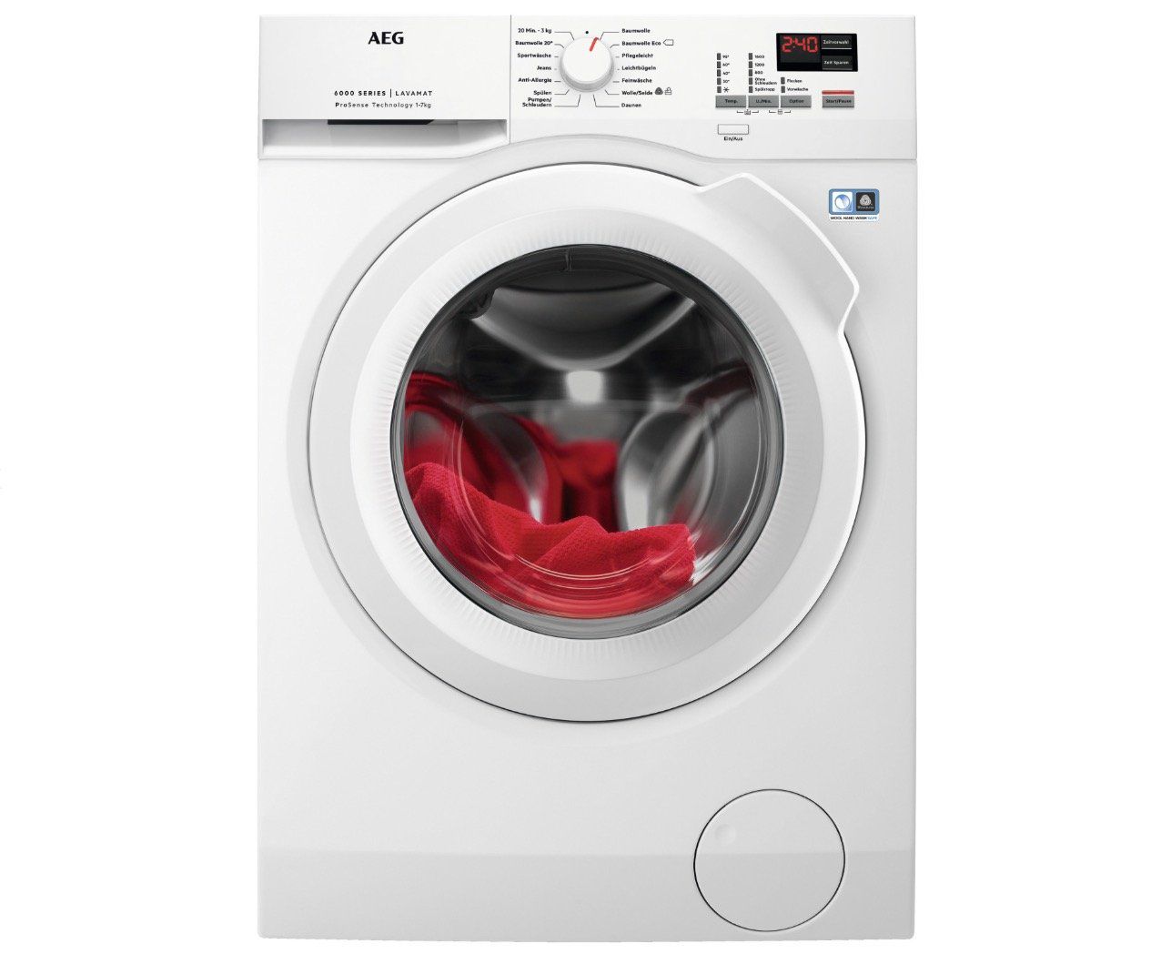 WaschenWochen beim Media Markt z.B. AEG L6FBA674 Waschmaschine für 399€ (statt 488€)