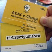 ADAC e-Charge Ladekarte inkl. 15€ Startguthaben