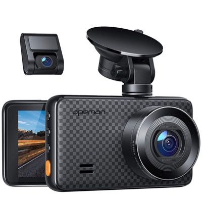 APEMAN 170° Dashcam C860 für Vorne und Hinten mit 3 Zoll IPS-Bildschirm ...