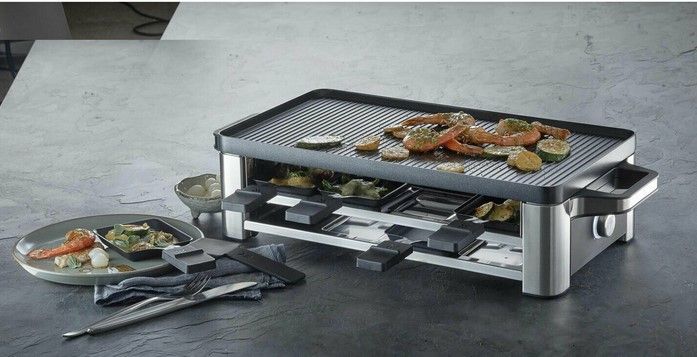 Wmf Raclette Lono 8 Personen Media Markt WMF Lono - 8 Personen Raclette für 92,43€ (statt 104€)