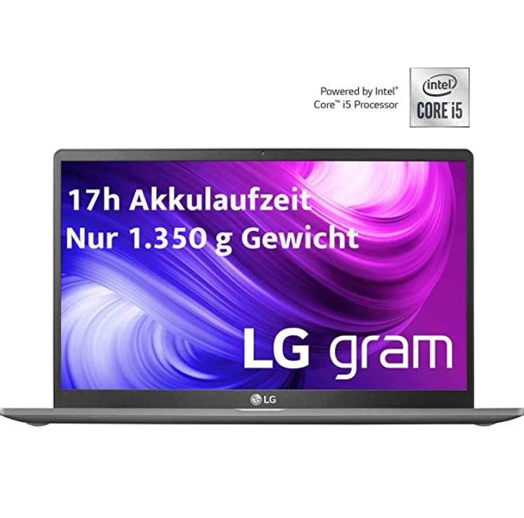 LG gram 17 Zoll i5 Ultralight Notebook für 1.260,96€ (statt 1.405€)