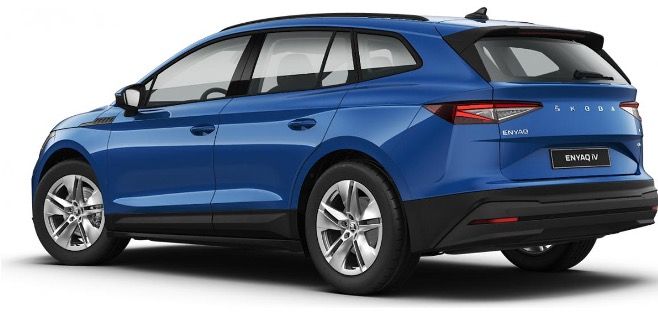 Skoda Enyaq Blau