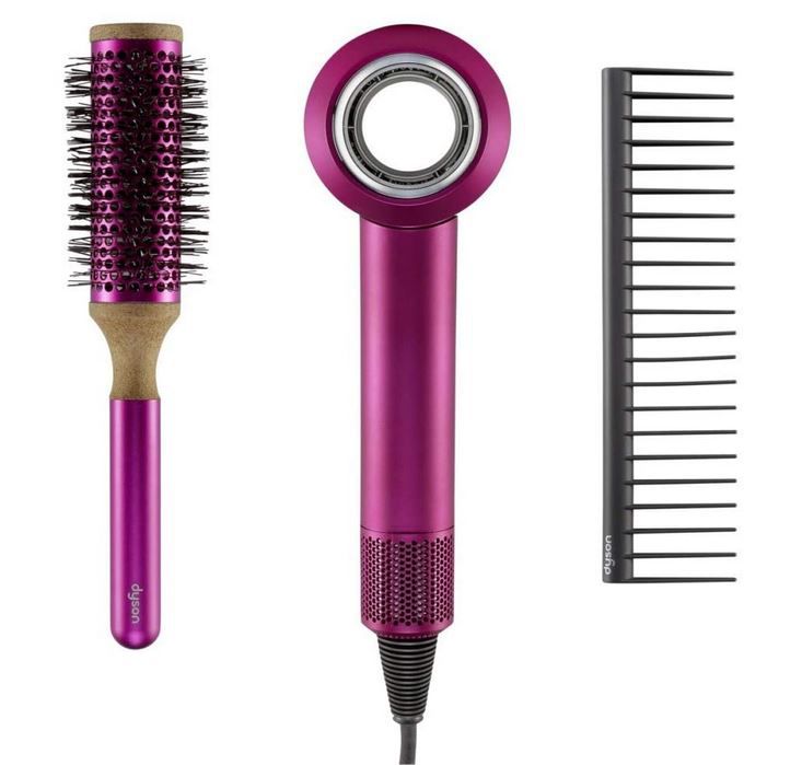 Dyson Supersonic Haartrockner Fuchsia inkl. Bürstenset für 339,15
