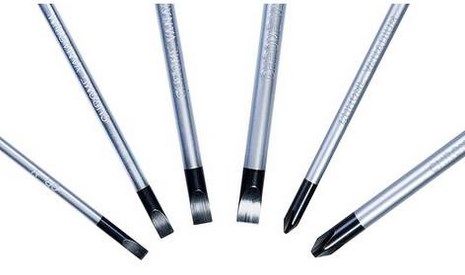 Bosch Schraubendreher-Set 6-tlg. – Robuste S2-Stahl-Schraubendreher Für Heim & Garten