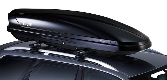 Dachbox Thule Trip M Black Glossy Thule Trip XL Black Glossy Dachbox mit DualSide-Öffnung für 463,99