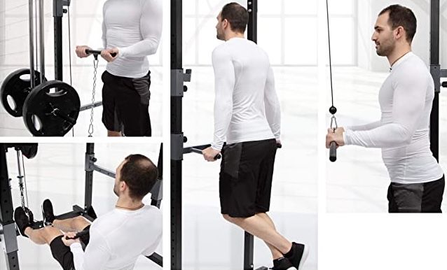 Zoomyo Power Rack mit Zubehör (Dip-Ständer, etc) für 329,99