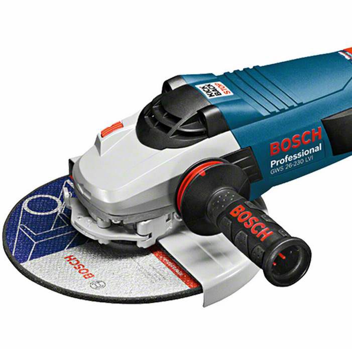 Bosch Professional GWS 26-230 LVI Winkelschleifer mit Flansch für 197 ...