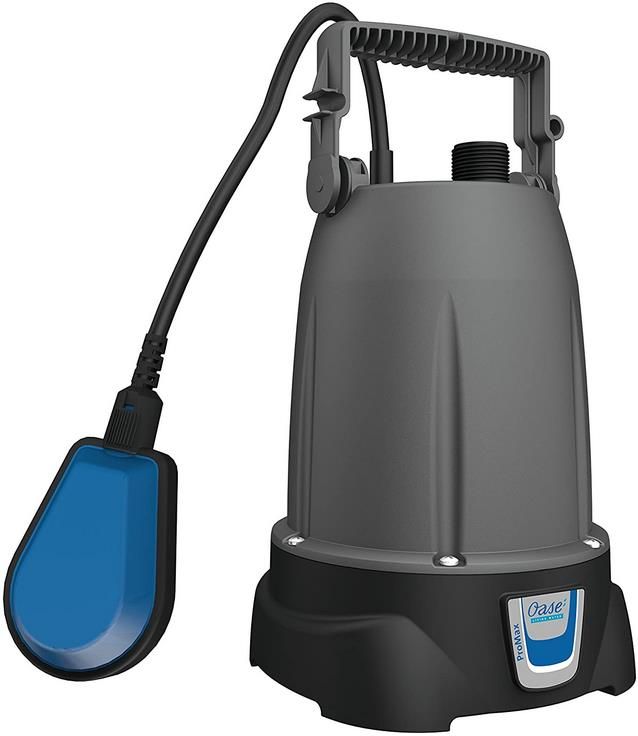 OASE 47750 ProMax Rain 4000 - Kleine Ergonomische Regenfasspumpe Mit Filter Zum Komfortablen