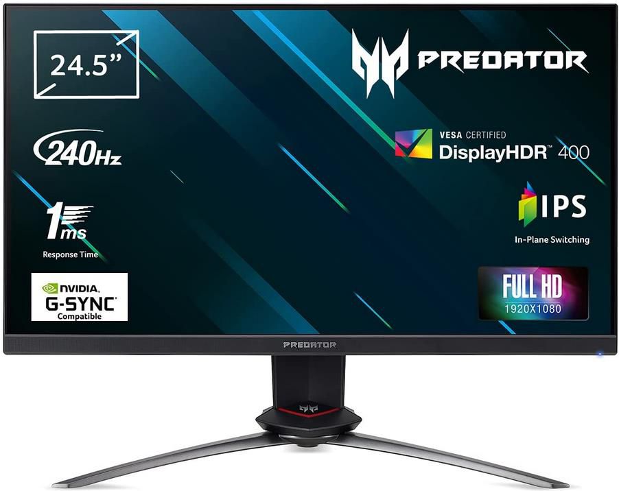 Acer XB253Q Gaming-Monitor - 24 Zoll, Full-HD, 240Hz, 1ms, IPS-Panel ...