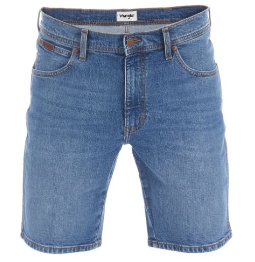 Wrangler Texas Denim Shorts voor heren, Prairie Rose, 32W