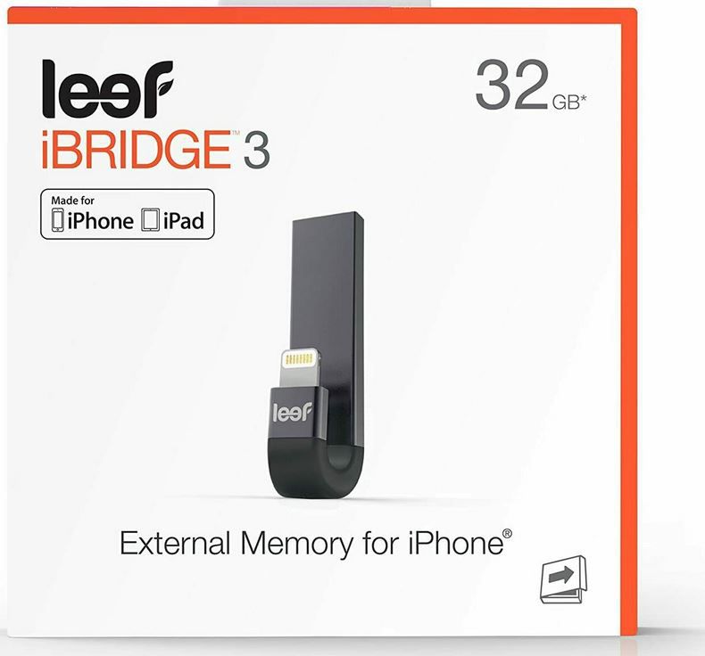 Leef iBridge 3 - 32GB externer iOS Speicher für 24,50€ (statt 30€)