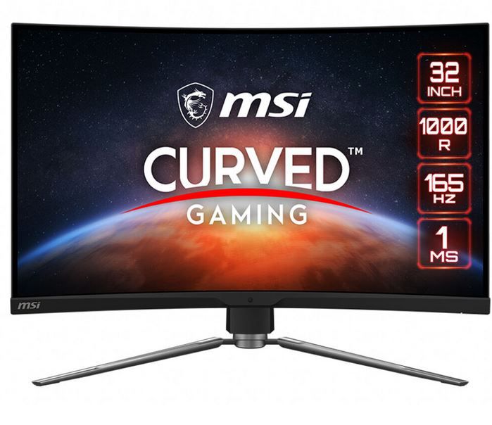MSI MPG ARTYMIS 323CQRDE 32 Zoll WQHD Curved Gaming Monitor mit 165Hz ...