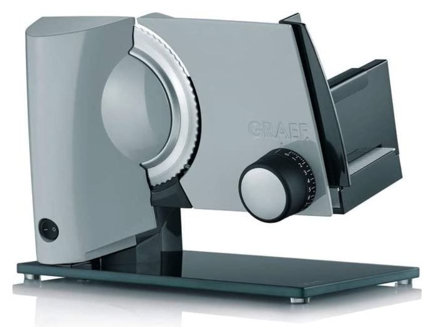 GRAEF Multicut Plus Allesschneider Schwarz - Profi-Schneidemaschine Mit 200W Motor