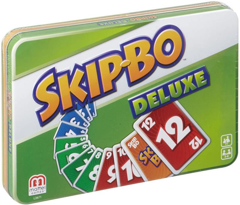 Mattel Skip-Bo Deluxe in Metallbox für 14,99€ (statt 23€)