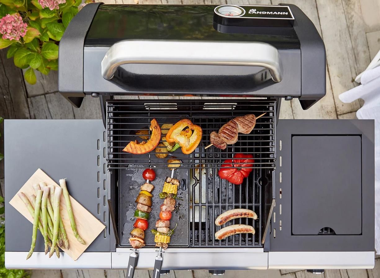Landmann Gasgrill Triton Maxx Pts 2.1 Landmann "Triton maxX PTS 2.1" Gasgrill mit 2 Brennern für 378,95