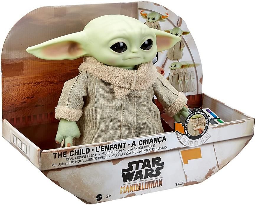 STAR WARS Mandalorian Grogu Plüsch – Baby Yoda 20,3 Cm Im Winter-Outfit (Weihnachtsedition)